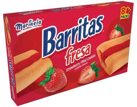 Barritas Fresa 8 packs