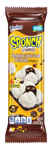 Sponch Coconut and Chocolate 6 cookies