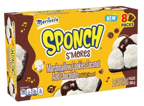 Sponch Coconut and Chocolate 8 packs