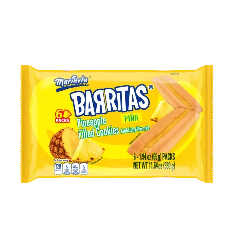 Barritas Pineapple 6 count Pack